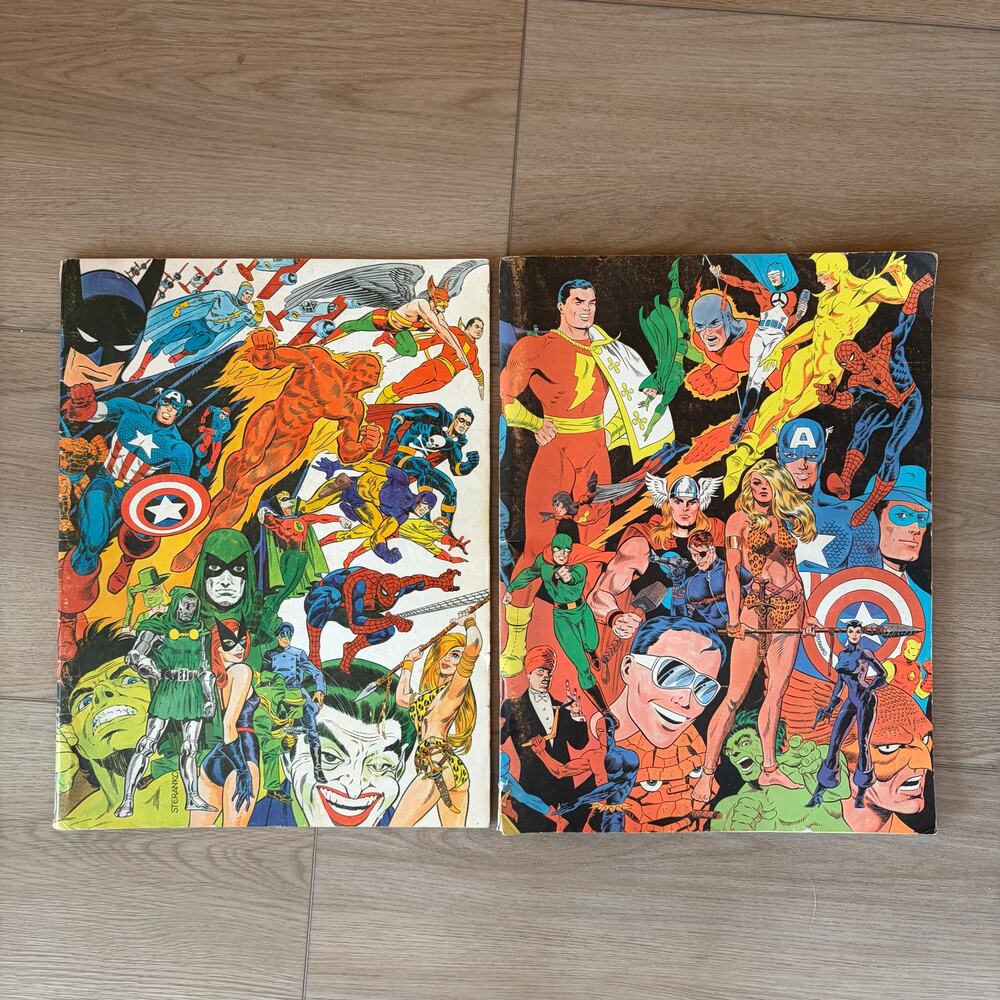 The Jim Steranko History of Comics #1 & 2 Treasury Sized